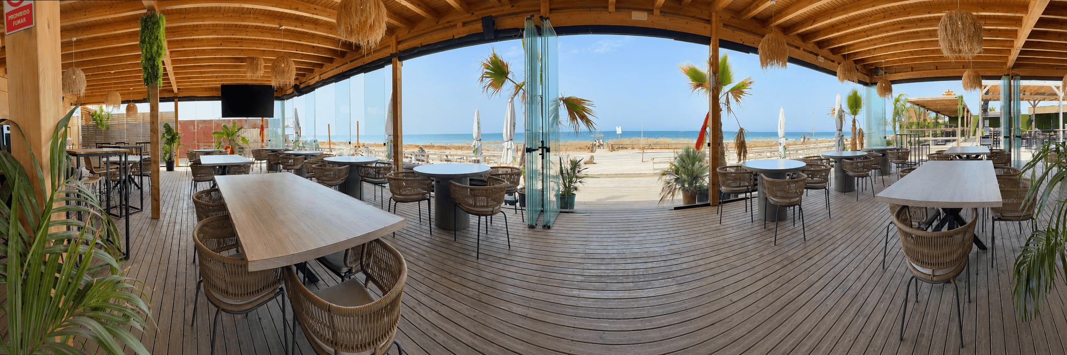 NatURa playa el palmar chiringuito restaurante terraza conciertos